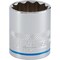 Channellock 1/2'' Drive 24 mm 12-Point Shallow Metric Socket 397741 - alternate 1