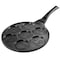 Megachef Happy Face Emoji 10.5 Inch  Aluminum Nonstick Pancake Maker Pan with Cool Touch Handle MC-HAPPYCAKES1 - alternate 5