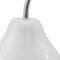 Homeroots White Jumbo Pear Shaped Aluminum Accent Home Decor 383754 - alternate 1