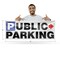 Signmission Public Parking Right, 18 Inch x 48 Inch, Vinyl Banner B-30823 - alternate 3