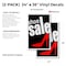 Signmission Shoe Sale, Vinyl Decals Only 24 Inch x 36 Inch, Vinyl Decal, 2PK DSB-2436-2PACK-Shoe Sale - alternate 2