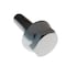 Zoro Select Not Graded, M8-1.25 Serrated Flange Bolt, Plain Stainless Steel, 25 mm L, 50 PK 32-MFH-8-25 - alternate 2