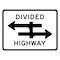 Sign Solutions Usa Traffic Sign, 36 in Width, Aluminum Sign, Horizontal Rectangle DUS06DWT3630R6-3 - alternate 1