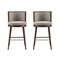 Manhattan Comfort Evalyn Barstool in Dove - Set of 2 2-BS024-DO - alternate 3