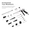 Capri Tools 2-Way Air Blow Gun Ultimate Kit with Nozzles and Rubber Tips. 19-Piece CP21089-19MT - alternate 2