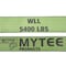 Mytee Products 4in x 30ft Winch Strap with Flat Hook Green, WLL 5400 Flatbed Tie Down Strap, 10PK WS430Gx10 - alternate 4