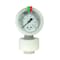 Kodiak Controls PVDF Pressure Gauge, PTFE Diaphragm, 2.5 in Dial, 1/4 in NPT, 0-200 psi KC701LD-ST25-200 - alternate 1