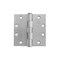 Ives 4 1/2 in. x 4 1/2 in. Standard Weight Plain Bearing Hinge, Satin Chromium Plated 5PB1 4.5X4.5 652 - alternate 2