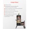 Vevor Charcoal Offset Smoker Heavy-Duty BBQ Smoker with Side Firebox & 6 Grates KY9072 - alternate 6