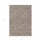 Homeroots 3' X 5' Brown And Beige Floral Washable Indoor Outdoor Area Rug 594611 - alternate 7