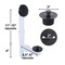 Danco 1 1/2 in. D Plastic Tub Drain Kit 12101 - alternate 4