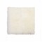 Homeroots 17" X 17" White Synthetic Solid Color Pad 317152 - alternate 1