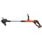 Black & Decker EasyFeed 20V MAX 12'' Lithium Ion Straight Cordless String Trimmer/Edger LSTE523 - alternate 2