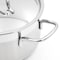 Korkmaz Alfa 2 Piece 4.2 Liter Stainless Steel Low Casserole Dish with Lid A1024 - alternate 3