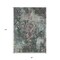 Homeroots 8' X 10' Fern Green And Purple Damask Washable Indoor Outdoor Area Rug 596384 - alternate 5