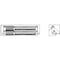 Siemens ALPHA 160/400 DIN N/PE bar as plug-in terminal with 6x screw each from 2.5 8GK9910-0KK11 - alternate 2