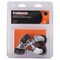 Prosource Swivel Caster, 1-1/4 in Dia Wheel, 1-1/4 in W Wheel, Black, 40 lb, Steel Housing Material JC-B05-PS - alternate 3