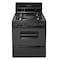 Premier Gas Range, Electronic Spark, 4 Open Burners, 30 inW x 46 inH x 26 inD, 3.91 cu. ft. Oven, Black 805791 - alternate 2