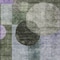 Homeroots 3' X 5' Olive Green Charcoal And Purple Geometric Washable Indoor Outdoor Area Rug 604336 - alternate 4