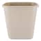 Rubbermaid Commercial 7 gal. Rectangular Trash Can FG295600BEIG - alternate 1
