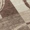 Homeroots 8' Brown And Ivory Round Geometric Washable Indoor Outdoor Area Rug 612565 - alternate 5