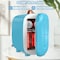 Hansburg Mini Fridge for Car Bedroom Skincare Cooler Warmer Portable 4 Liter/6 Can with 12v AC/DC/USB Blue MF-4-Blue - alternate 5