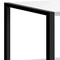 Homeroots 49in White Cabinet Enclosed Storage TV Stand 490370 - alternate 2
