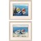 Homeroots Set Of Two Day of Fishing Distressed White Framed Wall Art, 2PK 653902 - alternate 1