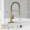 Anzzi Touchless PullDown Faucet with Fan Sprayer, Brushed Gold KF-AZ303BG - alternate 6