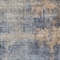 Homeroots 8' X 10' Denim Blue And Tan Abstract Washable Indoor Outdoor Area Rug 606143 - alternate 5