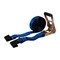 Mytee Products Ratchet Tie-Down Straps w/ Flat Hooks, 2inx30ft Ratchet Straps Blue, 10,000 lbs BS RS230B - alternate 1