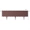 Gardenised Set of 8 Pcs Decorative Rattan-Inspired Plastic Landscape Edging and Garden Fence Borders in a QI004675.8 - alternate 6