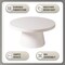 Leisuremod Dune Modern Round Side Table - Weather-Resistant Fiberstone Indoor/Outdoor Table DCT32W - alternate 5