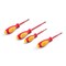 Tekton Phillips, Slotted, Square Insulated Screwdriver Set, 4-Piece (#2, 5.5 - 6.5 mm, #2) DVZ90001 - alternate 2