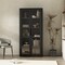 Manhattan Comfort Rivington 38in Bookcase Cabinet in Black BC005-BK - alternate 1