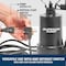 Superior 1/2 HP, Cast Iron Submersible Sump Pump, with Piggy-Back Vertical Float Switch 92541 - alternate 3