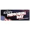 Signmission Happy Memorial Day, 18 Inch, Banner B-30391 - alternate 1
