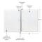 C-Line Products 8-1/2" x 10-1/2" Blue Wide Ruled 1-Subject Spiral Notebook, 1/EA, 24EA/CT 22038-CT - alternate 3