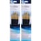 Princeton RealValue Brush Set, Gold Taklon Bristles, Short Handle Mixed Media Paintbrush, 6-Piece Set, 2PK PR9137 - alternate 1