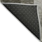 Homeroots 8' Taupe Gray And Charcoal Round Geometric Washable Indoor Outdoor Area Rug 604350 - alternate 4