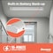 Bulbrite 4 ft. Integrated 5 Color Selectable LED Dimmable Wraparound Light W/ Battery Backup, 5300lm, White 773507 - alternate 8