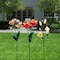 Alpine Assorted Metal 51 in. H X 8 in. L X 3 in. W Flower Outdoor Garden Stake IPS502A - alternate 2