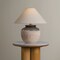 Troy Lighting Unearthed 1 Light Table Lamp in Patina Brass and Ceramic Flamed White Finish PTL1723-PBR/CFH - alternate 4