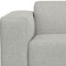Homeroots 88" Gray Fabric Modular Sofa With Brown Legs 641016 - alternate 5