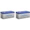 Power-Sonic PS-1230F1 12V 3Ah F1 AGM Rechargeable Battery, 2PK PS-1230 F1 - alternate 1