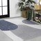 Jonathan Y Zia Modern Geometric Organic Shapes Cream/Navy 3 ft. x 5 ft. Indoor/Outdoor Area Rug TSN306B-3 - alternate 5
