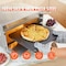 Vevor Pizza Steel 16"x14.5"x3/8" Pre-Seasoned Carbon Steel Pizza Baking Stone JHQ-CCP-406*368-10 - alternate 5