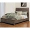 Homeroots Gray Distressed Solid Wood Full Bed Frame 524832 - alternate 1