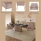 Leisuremod Zaire Collection Modern Dining Chair, Gold Legs and Taupe Fabric ZDC52TP - alternate 5