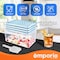 Emporio Kitchen Round Ice Cube Tray Set, 1664 Ice Balls, Stackable, Easy-Release, with Lid and Bin, 4PK EMPICES149 - alternate 3